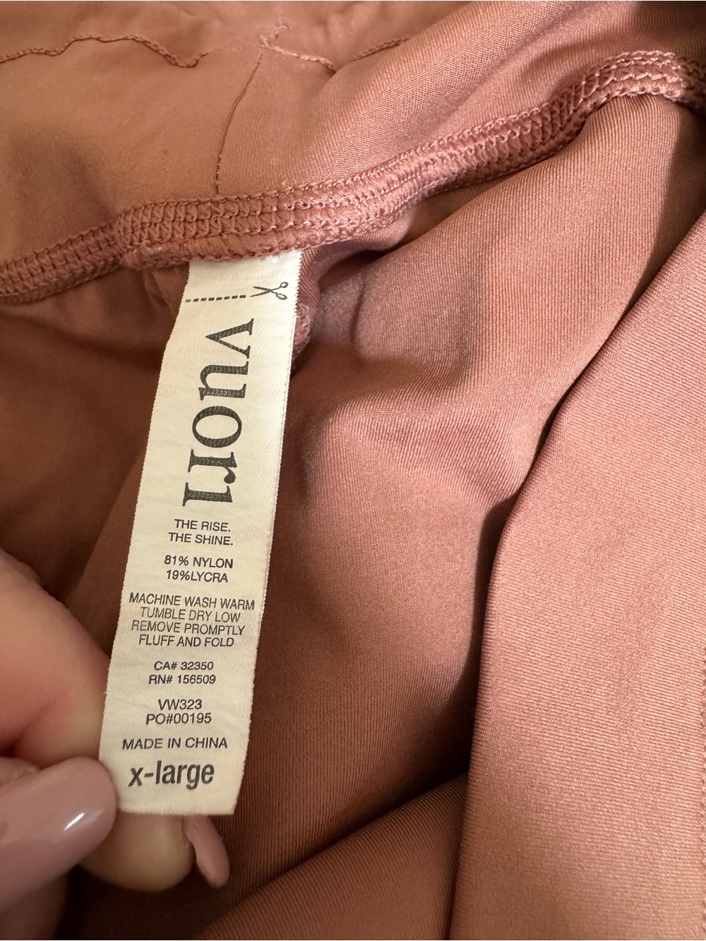 Vuori Cinnamon Daily Joggers - Picture 3 of 3